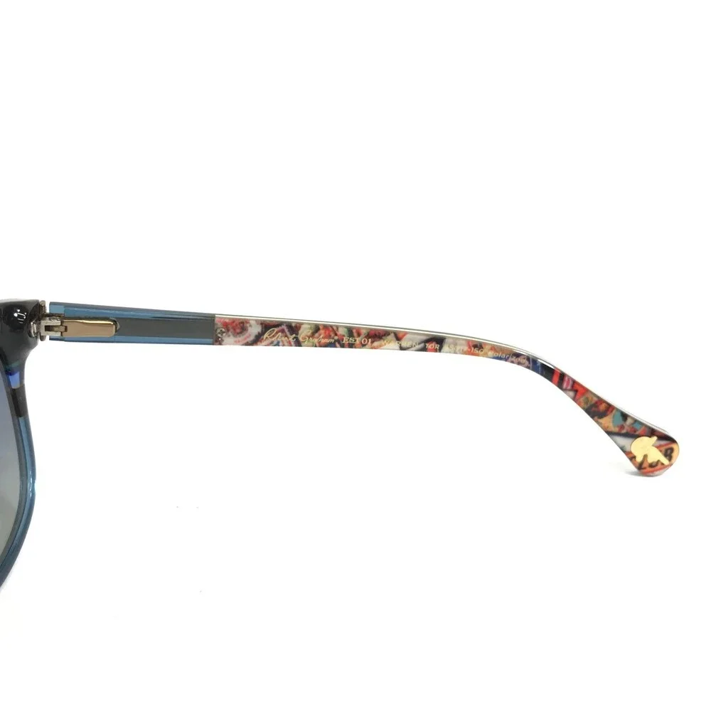 Robert Graham Sunglasses WARREN TOR Tortoise Blue Frames w/ Blue Gradient Lenses